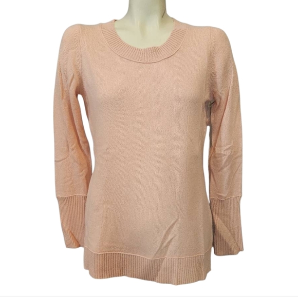 Women's Cynthia Rowley Cashemere Pink Sweater Size Medium - Picture 1 of 5